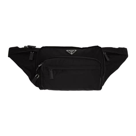 prada black tessuto montagna belt pouch|Black Prada Tessuto Montagna Belt Bag Cloth ref.1300795.